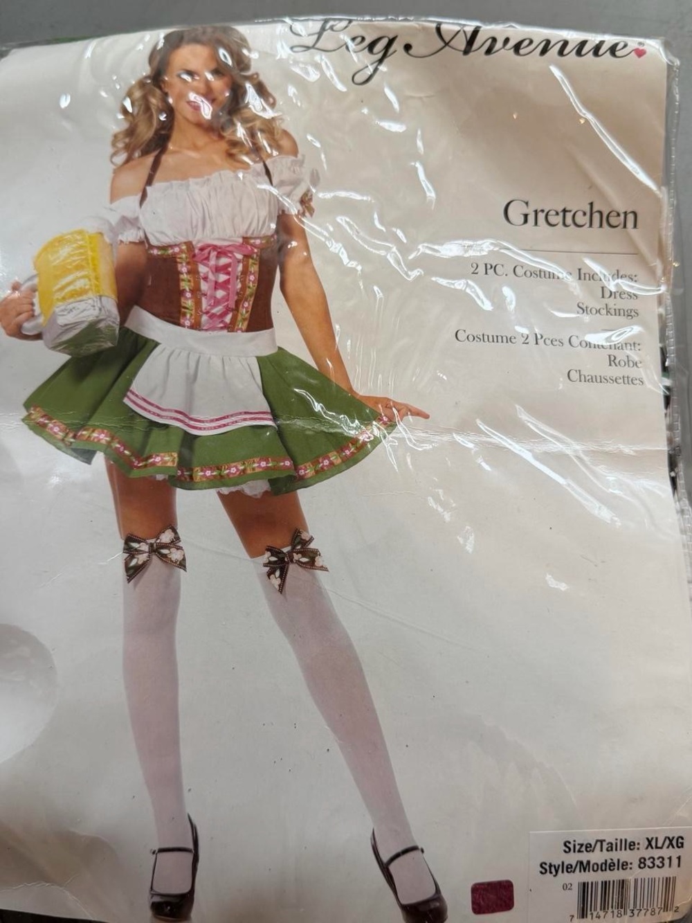 Gretchen beer maid costume